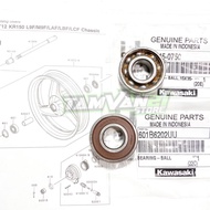 A PAIR OF FRONT WHEEL BEARINGS FOR NINJA RR R SS 601B6202UU 2pcs (7.9E)