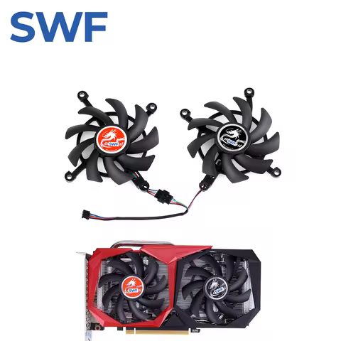 85MM Cooling Fan For COLORFUL GeForce GTX 1660Ti 1650 1660 SUPER RTX 2060 2060 SUPER Battle Ax Graph