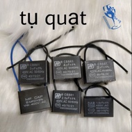 (5 CÁI) Tụ quạt 15uf - 2uf - 22uf - 25uf - 3uf - 4uf - 5uf 400VAC / Dùng cho các loại quạt