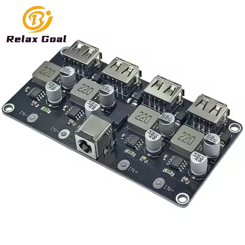 DC-DC Buck Converter USB QC3.0 QC2.0 Charging Step Down Module 6-32V 9V 12V 24V to Fast Quick Charge