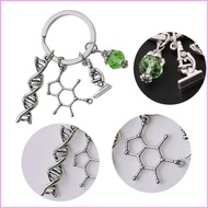 INF Molecular Keychain Essentail Keyring Accessory for Biology Science Enthusiasts