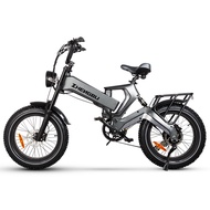 จักรยานไฟฟ้า รถยนต์ไฟฟ้า ELectric Bicycle จักรยานไฟฟ้าแบบพับได้ ล้อ 20 นิ้ว 1000W  48V13A Best price