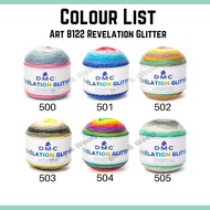 Art. 8122 - DMC Revelation Glitter Acrylic Wool Yarn DMC 150g