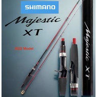 Shimano Majestic 22 rod 2 piece MAJECTIC XT rod spinning baitcasting Air Tawar/Masin Original SHIMANO Waranti 1 tahun