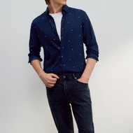 G2000 Shirt NAVY Color Model 4612082278 Casual Long Sleeves For Men Smart Fit Style