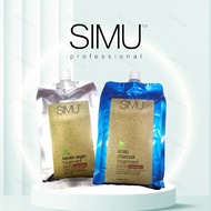 Simu Scalp Charcoal Treatment 1000ML / Keratin Argan Treatment 1000ML 头发护理/头皮护理
