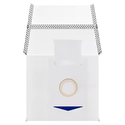 A18Z 12 Pack Dust Bags for Ecovacs T30 T30 Pro T30 Max Vacuum Cleaner, Large Capacity, Replacement A