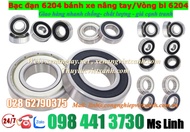 Vòng bi/ bạc đạn 6204 ( Combo 10 cái) vòng bi 6204 xe nâng tay bạc đạn cổ 6204 bạc đạn bánh