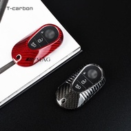 T-CARBON Key Case CARBON Key Cover Mercedes Benz W223 S400 W206 C200 Import Premium