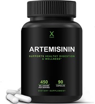 HumanX Artemisinin 450 mg  Supports Healthy Digestion Wellness Aging Immunity (90 Capsules)