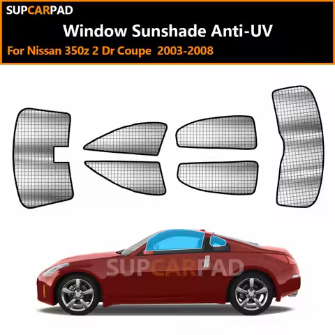 For Nissan 350z 2 Dr Coupe  2003-2008 Custom Car Window Sunshade Anti-UV Car Sun Window Visors Sunsh