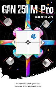 [HCM]Rubik Gan 251 M Leap 2x2 Rubic Nam Châm 2 Tầng Cao Cấp Flagship Gan251 M Leap