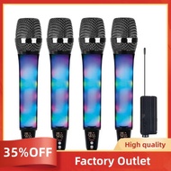 Home for KTV Church Show Meeting 2.4G Wireless Microphone Professional RGB Lighting Factory Outlet