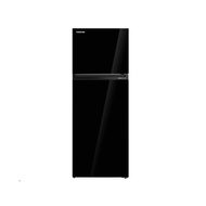 TOSHIBA 2 DOOR REFRIGERATOR GR-RT624WE-PGY(22) 530L GLASS BLACK
