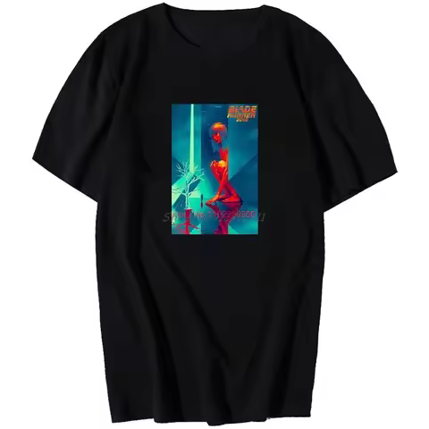 Blade Runner 2049 Rick Deckard Rachel Joi Classic Graphic T Shirts Short Sleeve T Shirt Summer Cotto