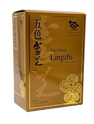 五色靈芝 72粒 維特健靈 vg002