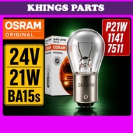 OSRAM 24V 21W BA15S (1141) Brake Light Bulb Reverse Signal Light Bulb 24V Bulb