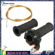 Restrictable Twist Throttle Cable Set For 47cc 49cc Mini Moto Bike Dirt Bike Quad