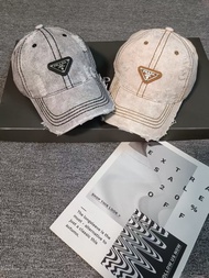 Preferred❤ High-End Feeling P40 Prada Baseball Cap 7d1