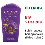 Godiva Chocolate Domes Double Chocolate Hazelnut/ 150g