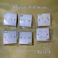 Clipsal S-Classic 1G1W / 1G2W / 2G1W / 2G2W / 3G1W / 4G1W