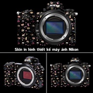 Skin Stickers Printed Body Design for Nikon Camera Z5,Z6,Z7,Z8,Z9,D750,D800E,D810,D3400,D7500,D3S,D4