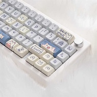 Keys 148/66 MDA Profile Cute Animal Theme Keycaps For nical Gaming Keyboard Mx Switch PBT Five-side