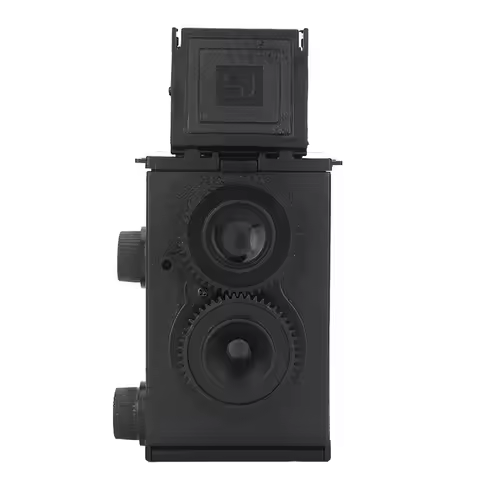 2022 Children And Adults DIY Double Lens Assembly Camera Retro Nostalgic Double Reflection Film Came