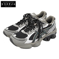 ASICS GEL-KINETIC FLUENT 運動鞋，男款，黑色 x 深褐色，尺寸 26.5cm（美國碼），8.5（美國碼）[二手]