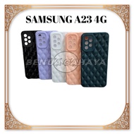 Softcase SAMSUNG A23 4G/A22 5G/A22 4G - CASE Buttonscarves DIAMOND SOFTCASE NEW - Benualampu