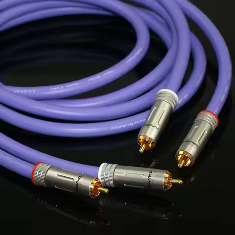 FURUTECH FA- α S22 OCC flagship version audio cable signal cable RCA two to two audio amplifier conn