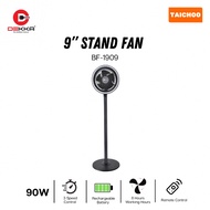 Dekka 9” Turbo Stand Fan with Remote Control & LED Light BF-1909