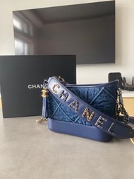Chanel denim gabrielle bag small size 牛仔流浪包
