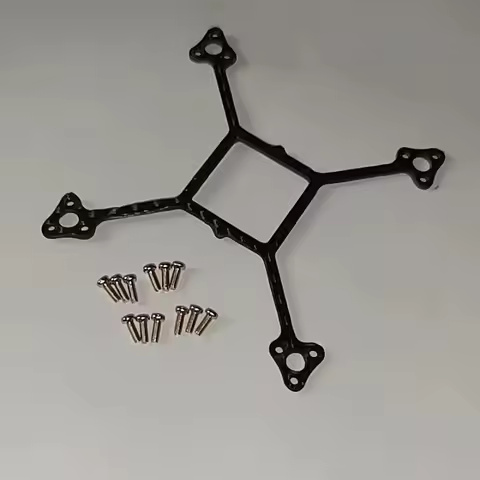 For BetaFPV Air65/Air75 Carbon Fiber Chassis Modified Bottom Plate Lightweight Motor Installation Bo