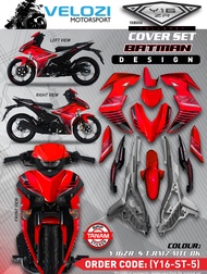 VELOZI Body Cover Set Merah Purba For Y16ZR