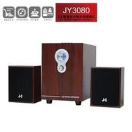 【JS 淇譽電子】2.1 聲道全木質多媒體喇叭 支援USB/SD卡  JY3080