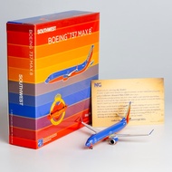 Fast Shipping - NG Lite 1/400 N872CB/N871HK Southwest Airlines B737 MAX8 Metal Aircraft Aircraft Mod