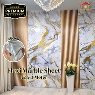 Big Flexi Marble Sheet Imitation Ceramic Wall Sticker Marble Sticker Waterproof Marble Wall paper
