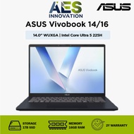 ASUS Vivobook 14/16 | 14.0"/16.0" WUXGA | Intel® Core™ Ultra 5 Processor 225H | 16GB RAM | 1TB SSD |