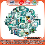 HP United Sticker Id - Stickers Cutting Cute Robot Beemo BMO Vinyl Paper Laptop Helmet Casing Diary 