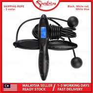 SIMPLYBEST 2 in 1 Skipping Rope Digital Loop Counter Time Calories Weight Jump Rope Adjustable Lengt