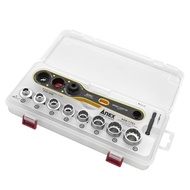 Japan ANEX AOA-17S1 Eccentric Adapter Extension Socket Wrench 17mm Set