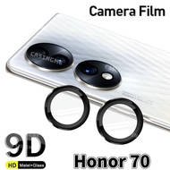 Honor 70เลนส์กล้องถ่ายรูปตัวป้องกันกล้องโลหะกล่องใส่แหวนสำหรับกล้อง Honor 70 Honor70 5G ตัวป้องกันกระจกเทมเปอร์
