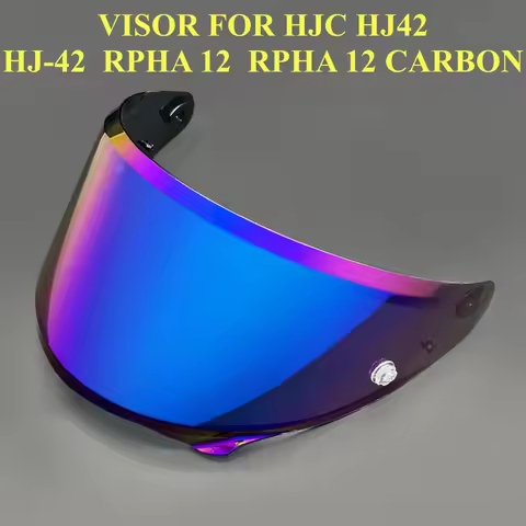 RPHA 12 Motorcycle Helmet Visor For HJC HJ-42 RPHA 12 Carbon HJ42 Replace Anti-UV Anti-Scratch Dustp