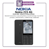 [Malaysia Set] Nokia 215 4G 2024 (2.8" Display | FM Radio) Official Warranty By Nokia Malaysia