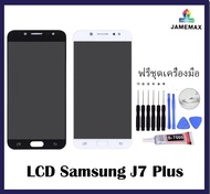 SAMSUNG J7PLUS/j7+ OLED LCDหน้าจอ พร้อมทัชสกรีน แถมฟรีไขควง +กาวติดหน้าจอ