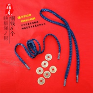 Tianjin Allegro Rope Silk Thread Allegro Rope Antique Pure Copper Coin Ring Copper Yellow Red Allegr