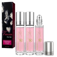 Set 3-Piece Lunex Phero, Minyak Wangi Feromon Wanita, Minyak Wangi Roll-On, Minyak Wangi Mudah Alih 