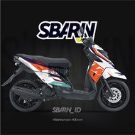 Yamaha X Ride 110 Decal - KTM Adventure I Sbarin Project