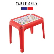 【JFT】Children Plastic Study Table Set / ABC Study Table Set / Kids Study Table Set / Kindergarten St